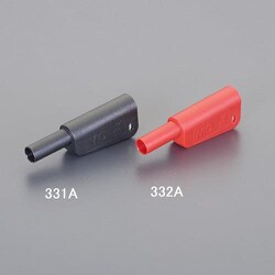 EA940DP-332A [4mm セーフティプラグ（スタック接続可能/赤）]