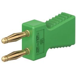 Φ2mmx6mm ジャンパプラグ（緑） EA940DP-405