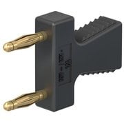 EA940DP-411 [Φ2mmx12mm ジャンパプラグ（黒）]