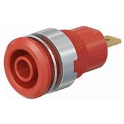 EA940DP-552 [Φ4mm/M12 パネルマウントソケット（赤）]