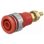 EA940DP-562 [Φ4mm/M12 パネルマウントソケット（赤）]