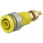 EA940DP-564 [Φ4mm/M12 パネルマウントソケット（黄）]