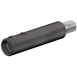 EA940DP-741 [Φ4mm/M4 プラグアダプター（ネジ穴用/黒）]