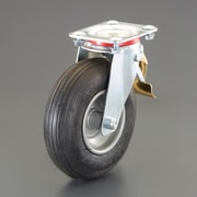 EA986CB-220 [220mm キャスター（自在/空気入タイヤ/ブレーキ付）]