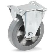 EA986CM-160 [160mm キャスター（固定金具/弾性タイヤ）]