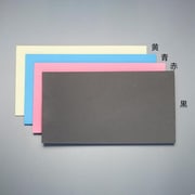 565x397x10/5mm 発泡ポリエチレンフォーム(黒/赤) EA956BB-123