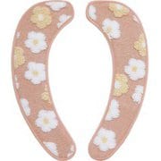 ふわりんこ 貼るタイプ 便座シート フラワーピンク ふんわりやわらかな肌触り 洗える 抗菌・防臭・消臭加工