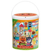 それいけ！アンパンマン 天才脳筒入りつみ木 [対象年齢：18ヵ月～]