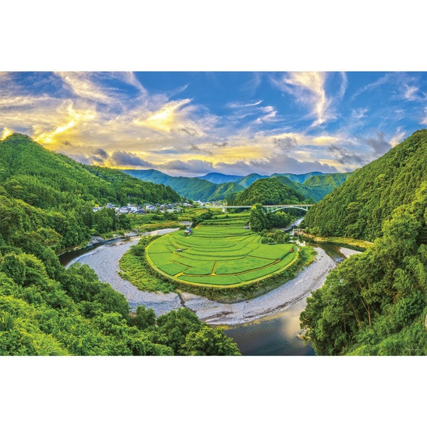 10-1469 日本風景 黄昏の空とあらぎ島 （和歌山） [ジグソーパズル 1000ピース]