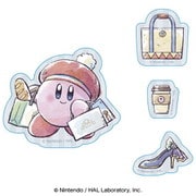 星のカービィ カービィ・サニーデイ ダイカットステッカーミニセット 3. ブルー [キャラクターグッズ]