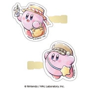 星のカービィ カービィ・サニーデイ アクリルヘアクリップ 1. ひといきついて [キャラクターグッズ]