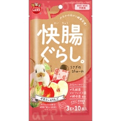 ML-500 [快腸ぐらし うさぎのぴゅーれ チモシー＆りんご 3g×10本]