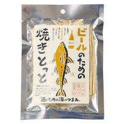丸市岡田商店 ビールのための焼きとっと 43g [海鮮珍味 期限切迫商品（賞味期限：2025年10月10日）]