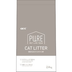 PURE 固まるおからのネコ砂 2.4kg