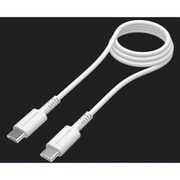 USB Type-C to USB Type-C ケーブル USB2.0 60W 1.0m ホワイト TH265CC10W