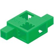 76508 [Artecブロック ハーフD 緑 8pcsセット]