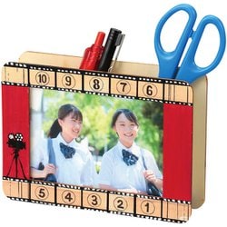 21193 [木製小物入れL判 ホワイトシート付]