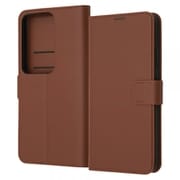 RT-OPR11AELC1/DK [OPPO Reno11 A Like standard 耐衝撃 手帳型レザーケース シンプル マグネット/ブラウン]