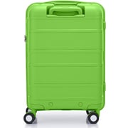 スーツケース LITEVLO(ライトヴロ) 55cm 旅行日数目安:1~3泊 35L TSAロック搭載 機内持ち込み可 4輪キャリーケース ライム GZ4*64004