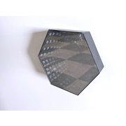 30825 3DヘキサゴンRGBミラーライト