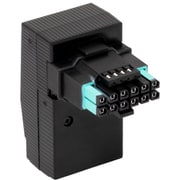 12VHPWRコネクタ アダプタ 標準タイプ ブラック PX-12VHPAS-BK