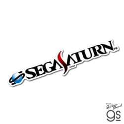 SEGA-004 セガハード ダイカットステッカー ロゴ SEGASATURN [キャラクターグッズ]