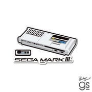SEGA-006 セガハード ダイカットステッカー コンソール SEGA MARK III [キャラクターグッズ]
