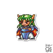 PUYO-021 ぷよぷよ ダイカットミニステッカー ドット サタン [キャラクターグッズ]