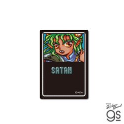 PUYO-025 ぷよぷよ ダイカットミニステッカー スクエア ドット サタン [キャラクターグッズ]