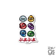 PUYO-039 ぷよぷよ ミニステッカー ドット ぷよ集合 [キャラクターグッズ]