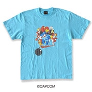 ロックマン Tシャツ ブルー XLサイズ [キャラクターグッズ]