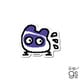 TMGC-004 たまごっち ダイカットミニステッカー ますくっち [キャラクターグッズ]
