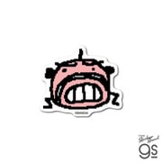 TMGC-006 たまごっち ダイカットミニステッカー おやじっち [キャラクターグッズ]