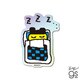 TMGC-029 たまごっち ホログラムステッカー ZZZ・・・ [キャラクターグッズ]