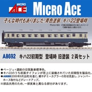 A8692 Nゲージ 完成品 キハ22初期型 登場時 旧塗装 2両セット [鉄道模型]
