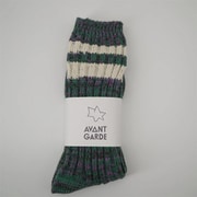 AGlinesocksaFgrn [アバンギャルド コットンラインソックス]