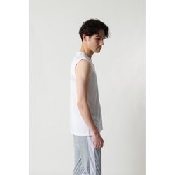 【新品未使用】リライブインナー LLサイズ メンズ ノースリーブ ホワイト リライブシャツ インナー ノースリーブ メンズ リカバリーウェア