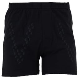 リライブパンツ トランクスタイプ メンズ 前開き（綿） ブラック Lサイズ PNM-004-BLK-L