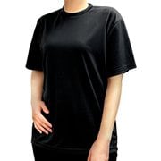 リライブシャツ 半袖 男女兼用 プリントタイプ 丸ネック ポリエステル ブラック 3Lサイズ TPC-001-BLK-3L