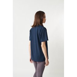 リライブシャツ　バーガンディ Vネック Tシャツ Mサイズ ポリエステル男女兼用 男女兼用＞ リライブシャツ［Vネック］｜着る医療機器として使え