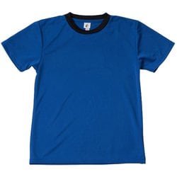 TPC-003-BLUBLK-130 [リライブシャツ 半袖 ジュニアサイズ プリント加工 ブルーブラック 130サイズ]