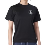 リライブシャツスポーツ 半袖 男女兼用 冷感生地 ブラック SSサイズ TPC-006-BLK-SS