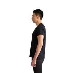 【新品未使用】リライブインナーβ メンズ Mサイズ ＜鉱石2倍＞ ブラック 定番]＜鉱石2倍＞＜メンズ＞ リライブインナーβ｜着る医療機器