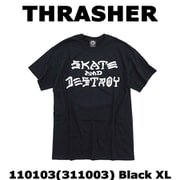 110103 Black XL [メンズTシャツ 並行輸入品]