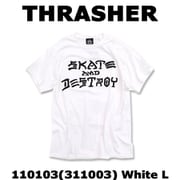 110103 White L [メンズTシャツ 並行輸入品]