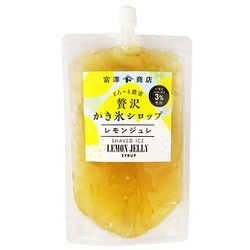とろ～り濃密 贅沢かき氷シロップ レモンジュレ 300g