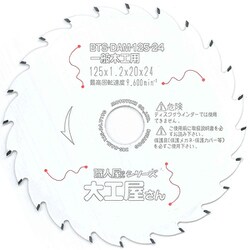 BTS-DAM-125-24 [チップソー]