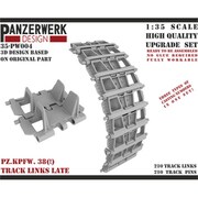 WR35004 1/35 38（t）戦車後期 可動履帯 [プラモデル用パーツ]