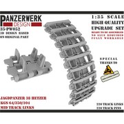 WR35052 1/35 ヘッツァー用 中期型 可動履帯 [プラモデル用パーツ]