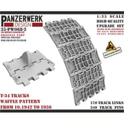 WR35068-02 1/35 T-34用 ワッフル型 1942年標準型 可動履帯 [プラモデル用パーツ]